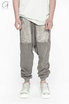 Boris Bidjan Saberi functional 8-point sports casual pants P18 series F0406C-HUIZONG gray brown
